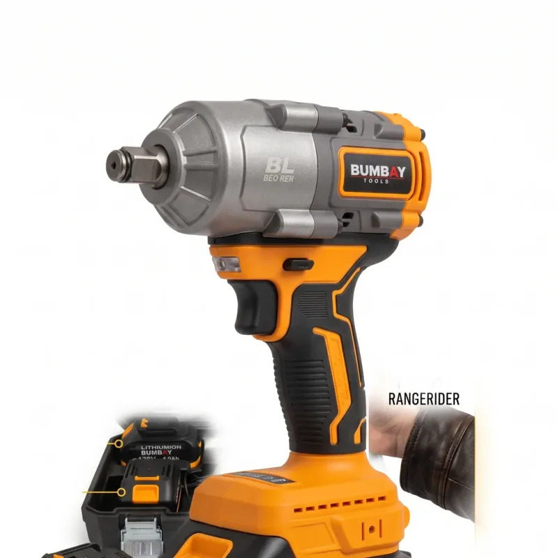 Llave de impacto inalámbrica 1350 N·m Amarillo